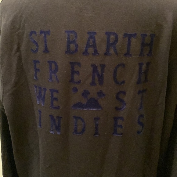 Pati de St. Barth Sweatshirt with St. Barth French West Indies on back NWOT - Picture 6 of 8